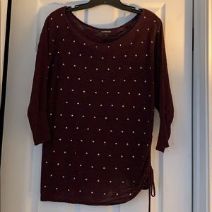 Beaded riches top. Size Small but runs large